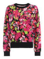 Girocollo con motivo floreale