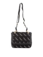 Borsa a tracolla con stampe logo