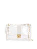 Borsa in Pvc trasparente con pochette