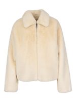 Manteau En Fourrure - Creme