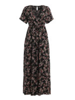 Tuta in crepe de chine floreale