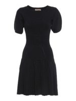 Abitino nero slim al ginocchio