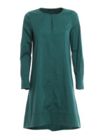 Abito svasato in popeline