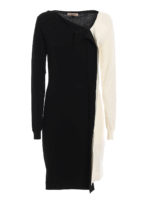 Robe Au Genou - Bicolore