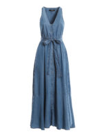 Chemisier lungo in lyocell