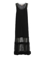 Vestito in tulle plumetis