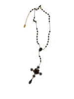 Collana rosario con croce