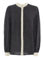 Camicia con stampa stelle all over