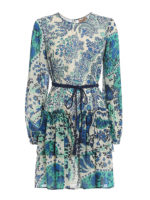 Abito in georgette stampa Paisley