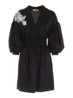 Abito dal taglio kimono in popeline