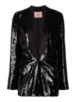 Giacca smoking di paillettes