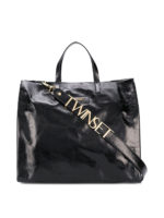 Borsa in pelle effetto stropicciato