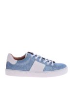 Sneakers glitterate azzurre