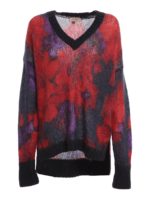 Sueter Con Cuello De Pico - Rojo