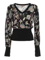 Maglia in stampa floreale