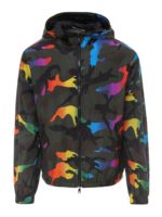 K-way in camouflage arcobaleno