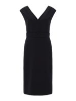 Abito smanicato in cady