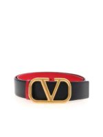 Cintura nera con logo