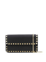 Pochette Rockstud in pelle