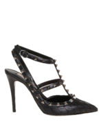 Decollete Rockstud effetto rete