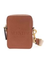 Borsa con logo marrone