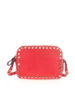Borsa a tracolla Rockstud Rouge Pur