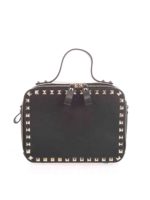 Borsa a mano Rockstud nera