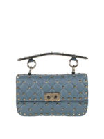 Borsa Rockstud Spike blu