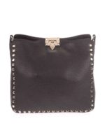 Borsa Hobo Rockstud piccola nera