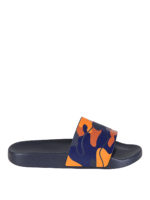 Sandali a fascia camouflage