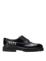 Scarpe Oxford in pelle liscia VLTN