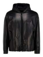 Giubbotto VLTN in pelle imbottito