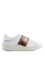 Sneaker Rockstud Untitled in pelle