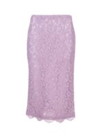 Gonna in pizzo lilla