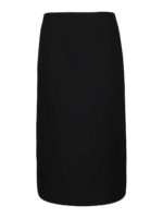 Gonna a tubino in lana vergine e seta