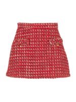 Gonna in Sensation Lurex Tweed rossa