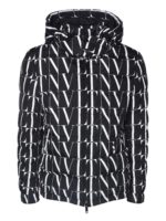 Piumino VLTN Times nero e bianco