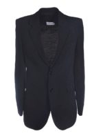 Giacca nera monopetto