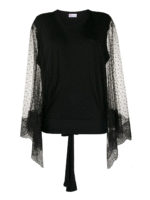 Top in tulle point desprit