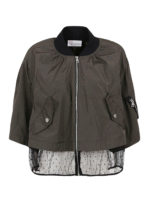 Bomber con dettaglio in tulle