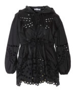 Giacca con ricamo sangallo