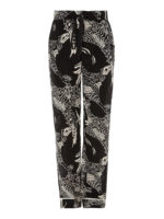 Pantaloni stile pigiama a stampa Fenici