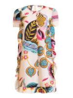 Mini abito Fiori Sinuosi