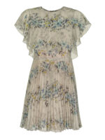 Abito plissettato a stampa floreale