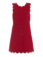 Abito con profili smerlati