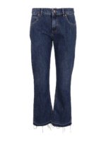 Jeans a zampa in denim