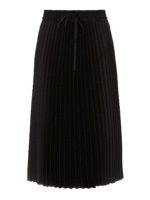 Gonna plissettata in envers satin