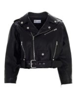 Giacca Biker cropped nera