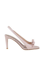 Sandali Sandie a punta aperta con fiocco