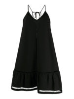 Abito in crepe envers satin